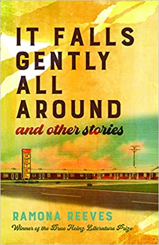 The book cover for "It Falls Gently All Around"